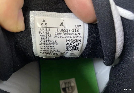 Rep EP AIR DB6537-113 “LUCKY DB6537-113 JORDAN 13 GREEN” 0203